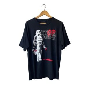 Unfledge Star Wars Stormtrooper T Shirt XL 90s 80s Y2K Stop Wars Graphic Print